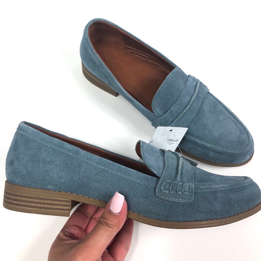 Aanmae Suede Closed Back Loafers Universal Thread - Picture 3 of 5